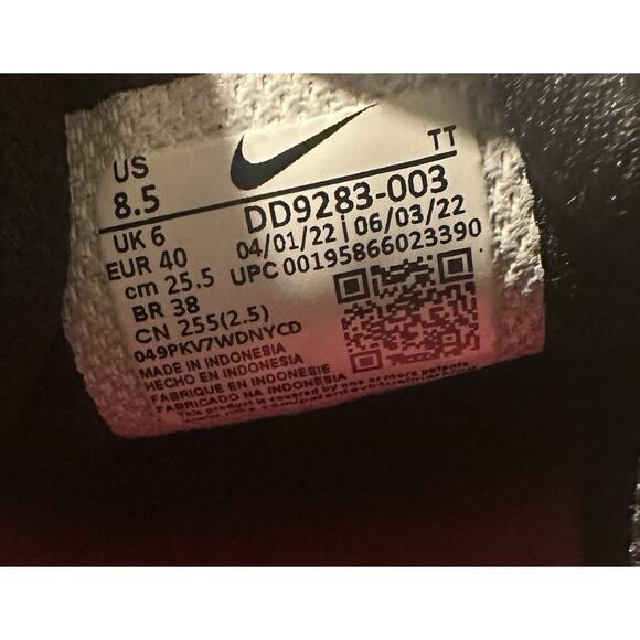 Nike Women's Flex Experience RN 11 NN DD9283-003 Black/Pink-White Size 8.5 - Picture 5 of 5